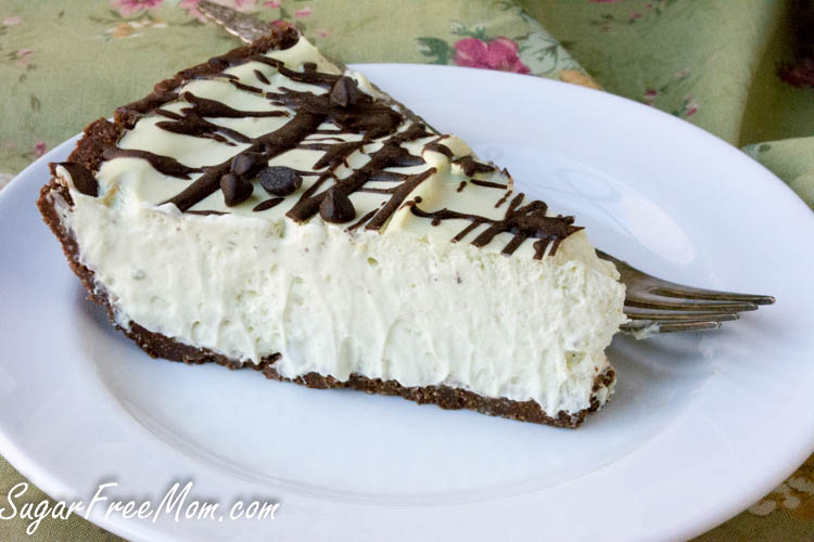 low carb grasshopper pie