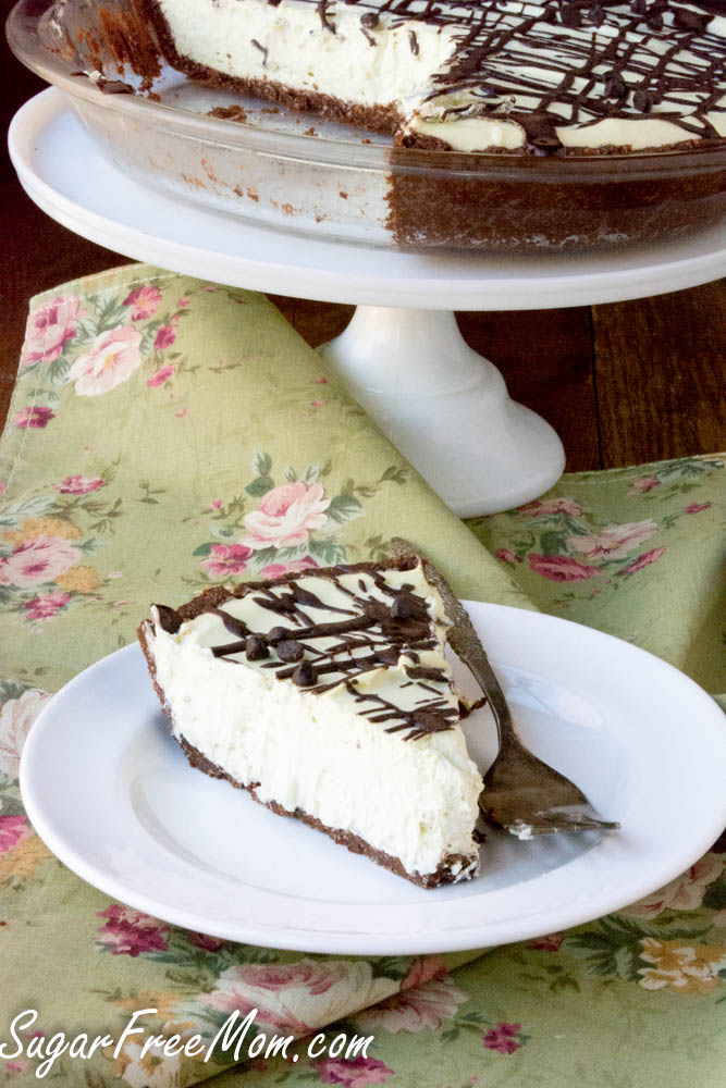 sugar free grasshopper pie