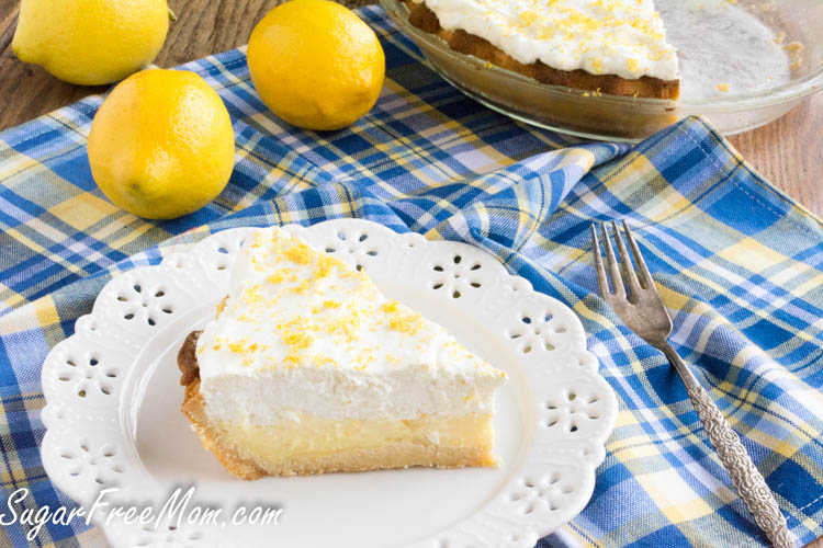 keto lemon cream pie