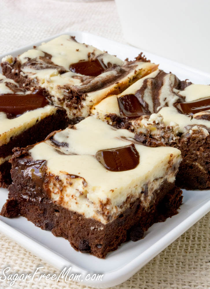 flourless cheesecake brownies-2