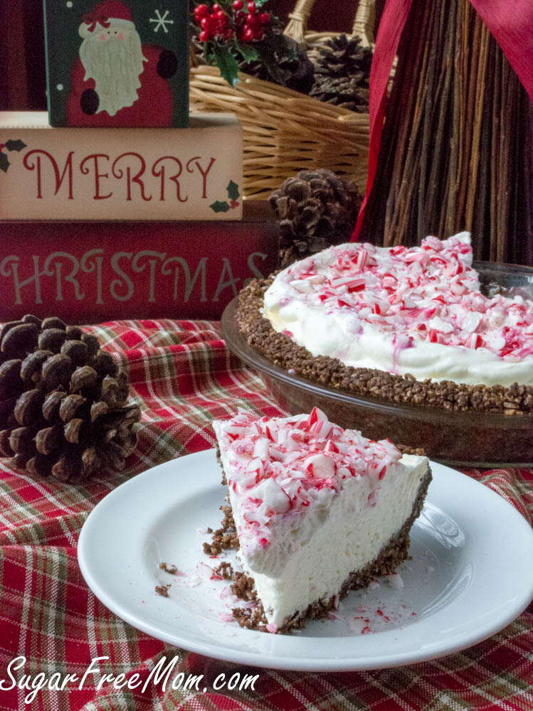 sugar-free-peppermint-cheesecake-pie-5