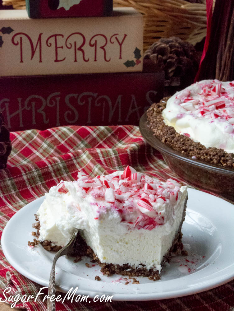 sugar-free-peppermint-cheesecake-pie-6