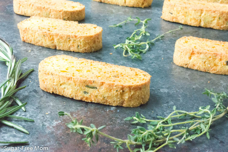 keto cheddar biscotti