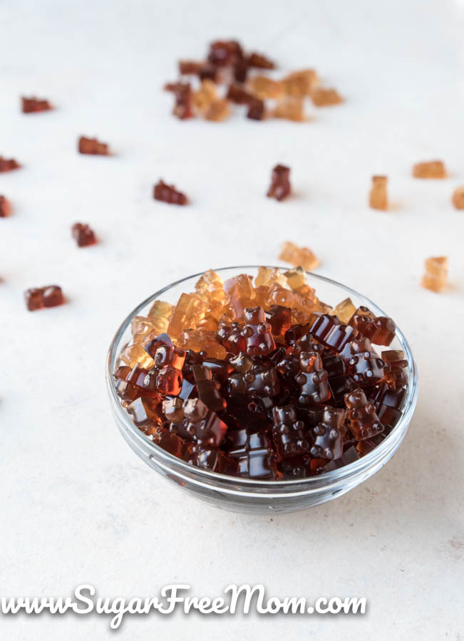 These Sugar Free Keto Gummy Bears are easy to make at home and you can control the low carb sweetener you use as well as how much you prefer for your family!