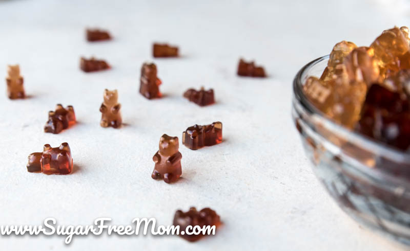 These Sugar Free Keto Gummy Bears are easy to make at home and you can control the low carb sweetener you use as well as how much you prefer for your family!