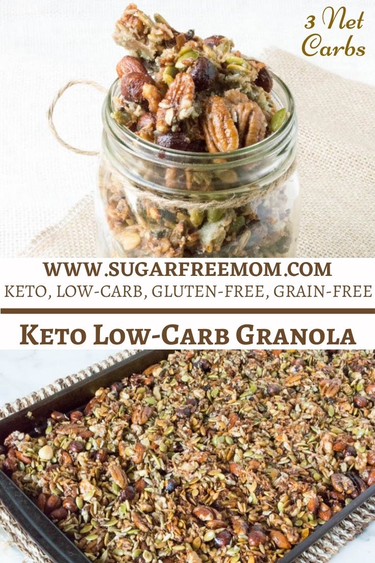 Easy Keto Low Carb Granola