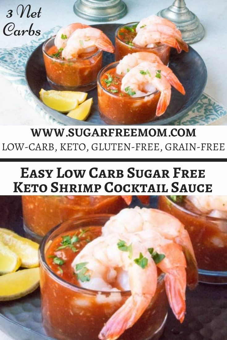 Easy Low Carb keto Sugar Free Cocktail Sauce