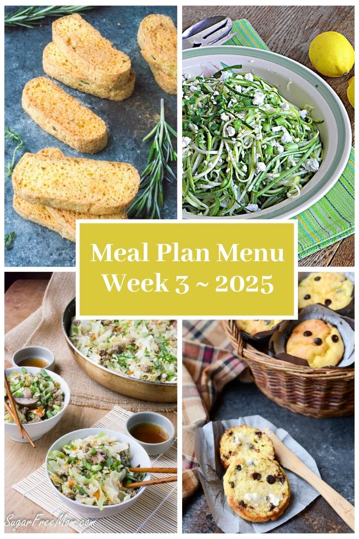 Easy low carb, keto and fasting meal plans!